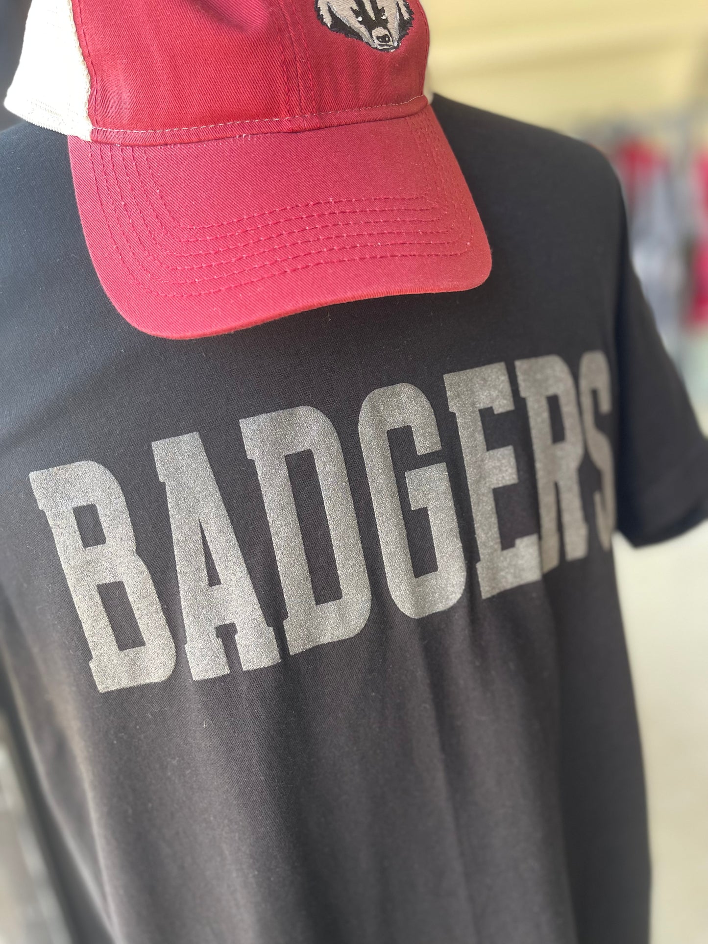 Badgers Black Out Glitter