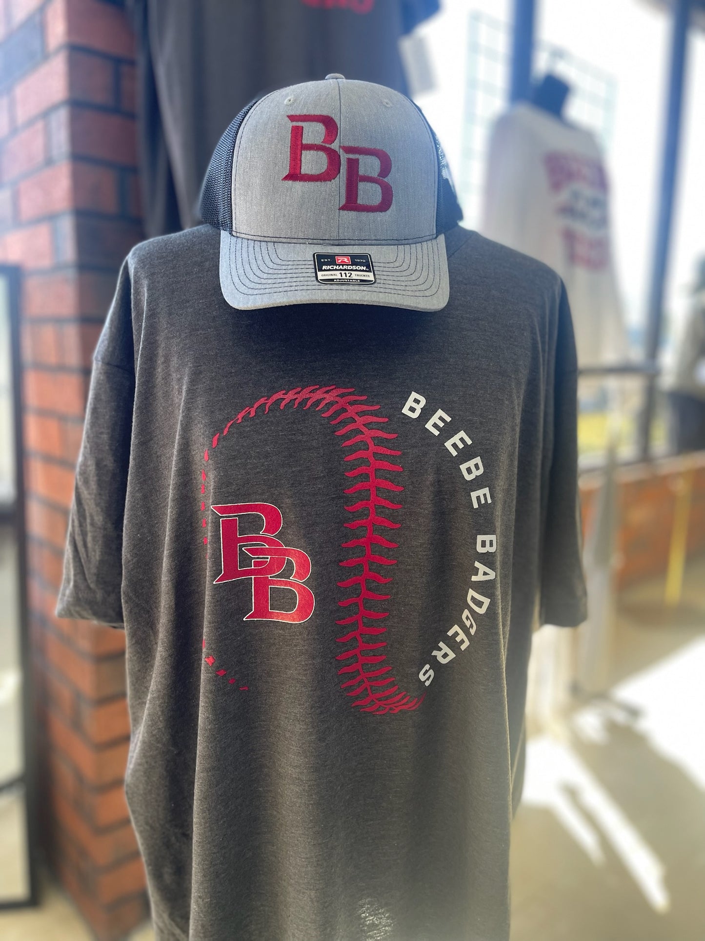 YOUTH Badger Baseball Tee-Baseball Seam