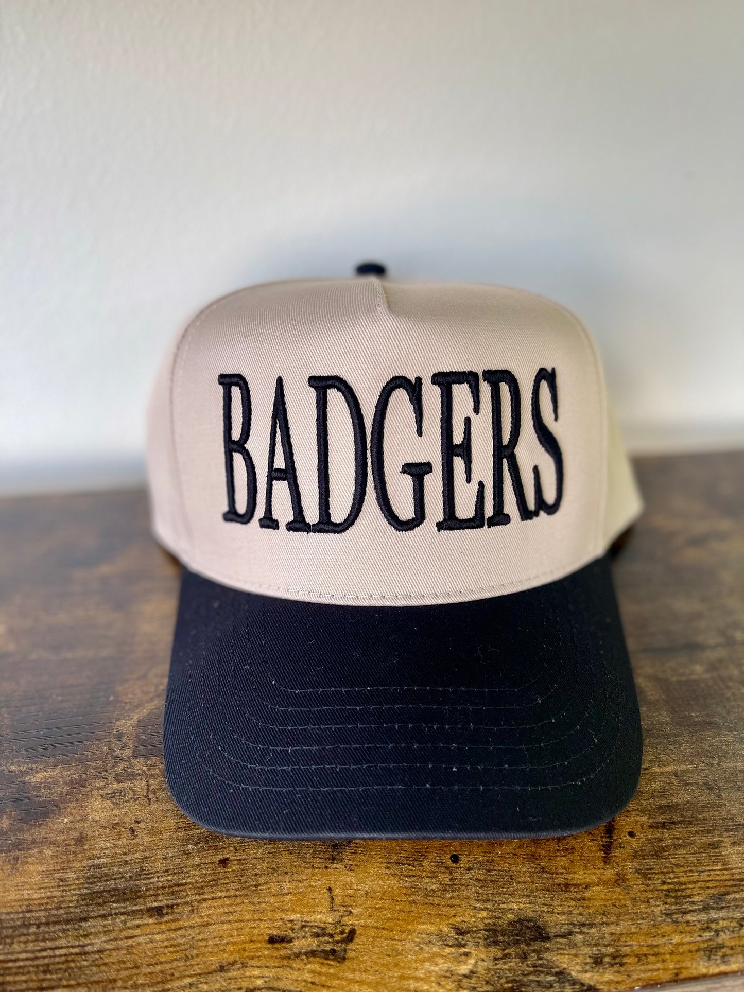 Badgers Trucker Hat-Puff