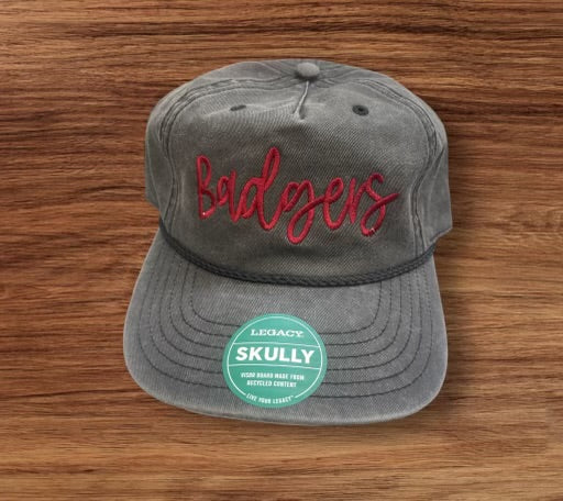 Badgers Cursive Hat
