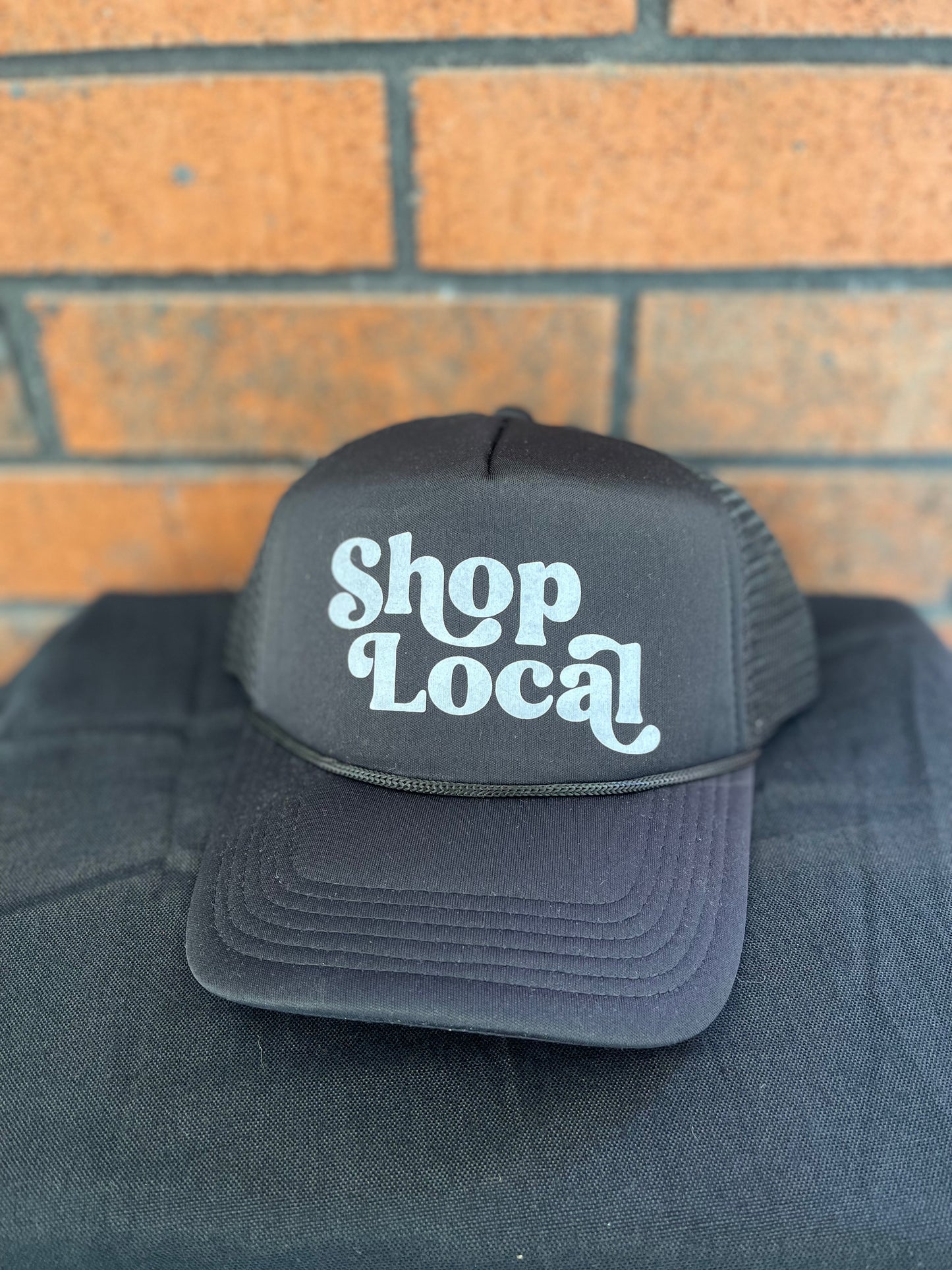 Black Foam Hat