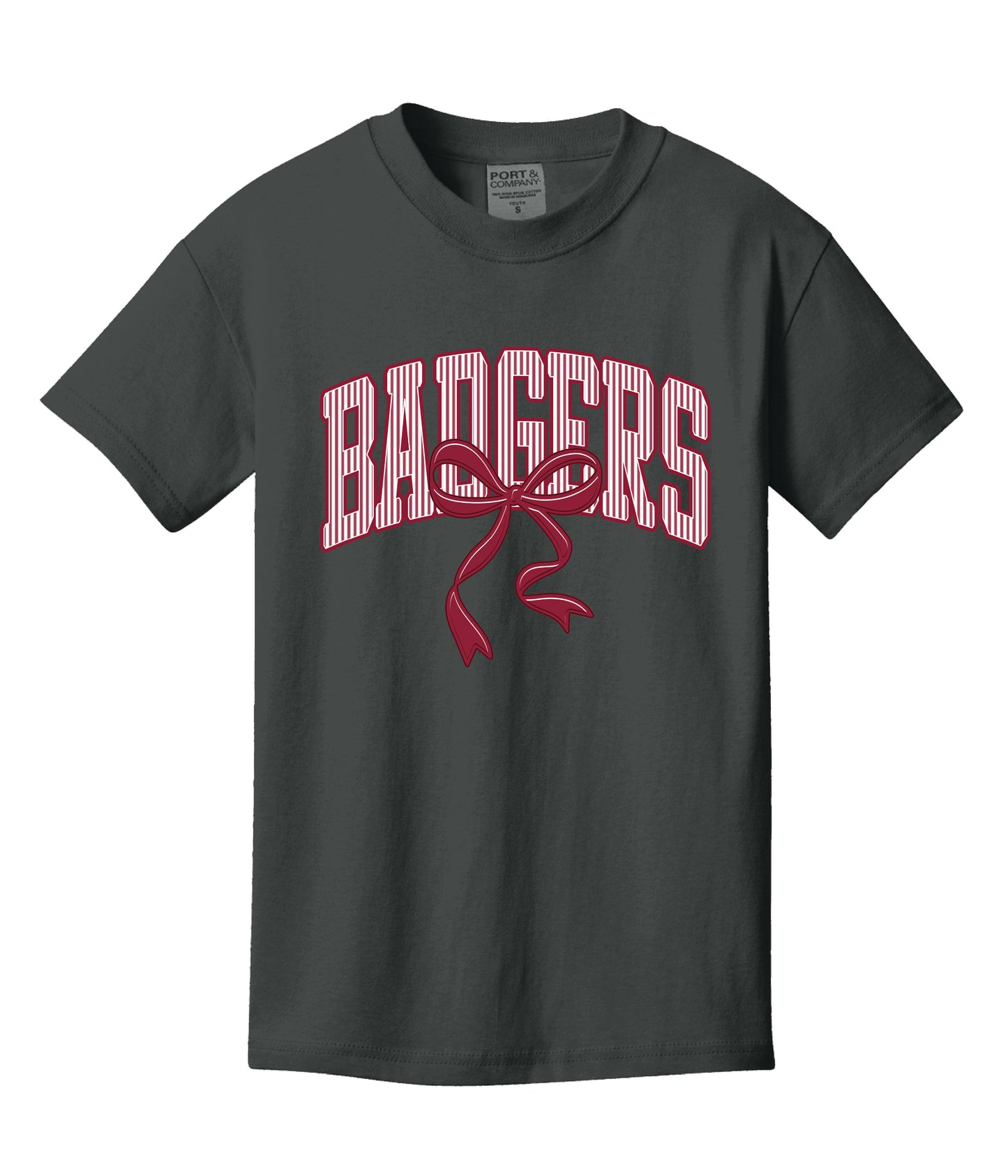YOUTH Badger Bow Tee-PREORDER