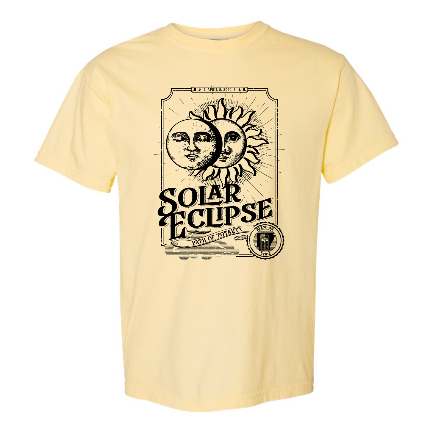 Solar Eclipse Tee - Banana