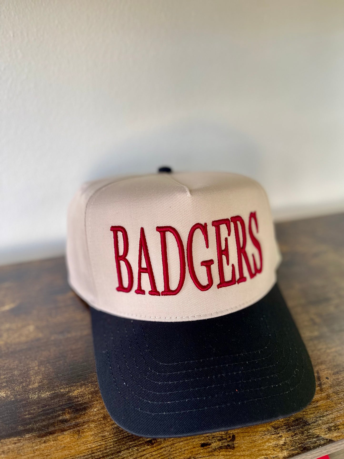 Badgers Trucker Hat-Puff