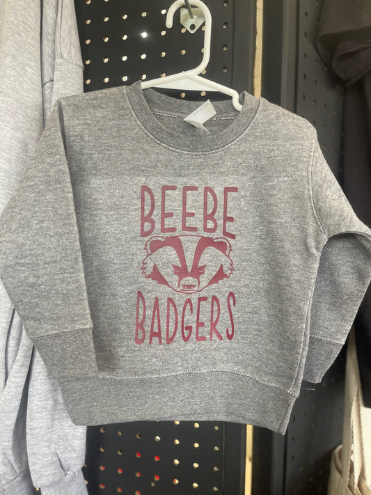 Vintage Beebe Badgers Sweatshirt-Toddler