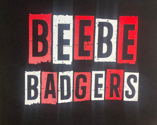 Stamped Beebe Badgers