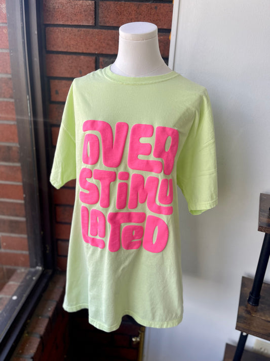 Overstimulated Tee-Puff