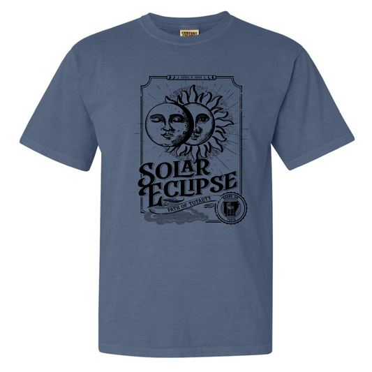 YOUTH Solar Eclipse Tee - Blue Jean
