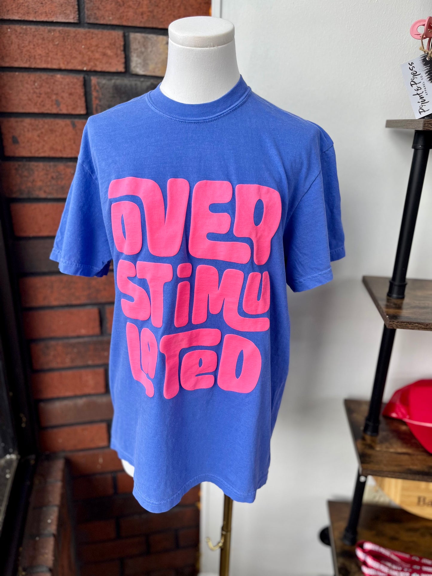 Overstimulated Tee-Puff
