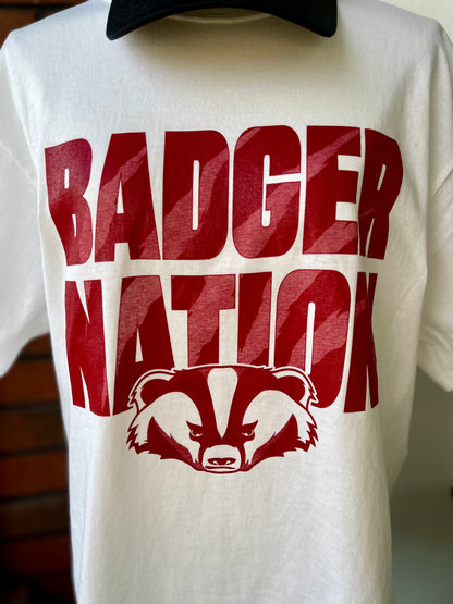 Badger Nation WHITEOUT