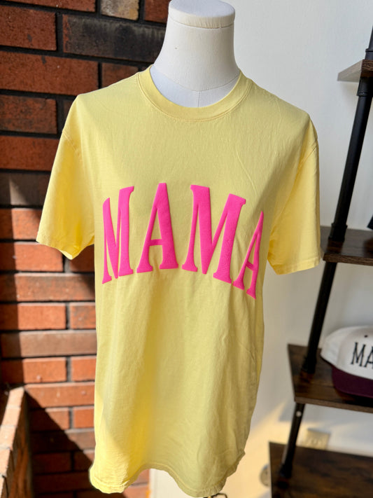 Mama Pink Puff Tee