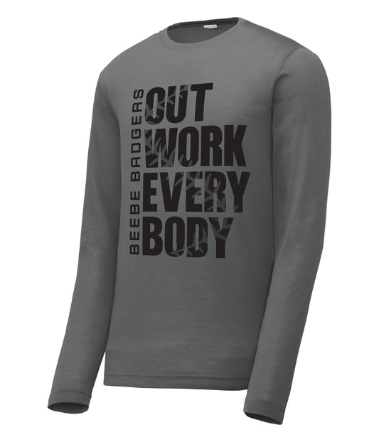 Out Work Every Body Tee-Sport Tek