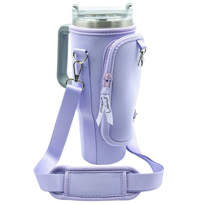 40 oz Tumbler "Handle" Bag - Lavender