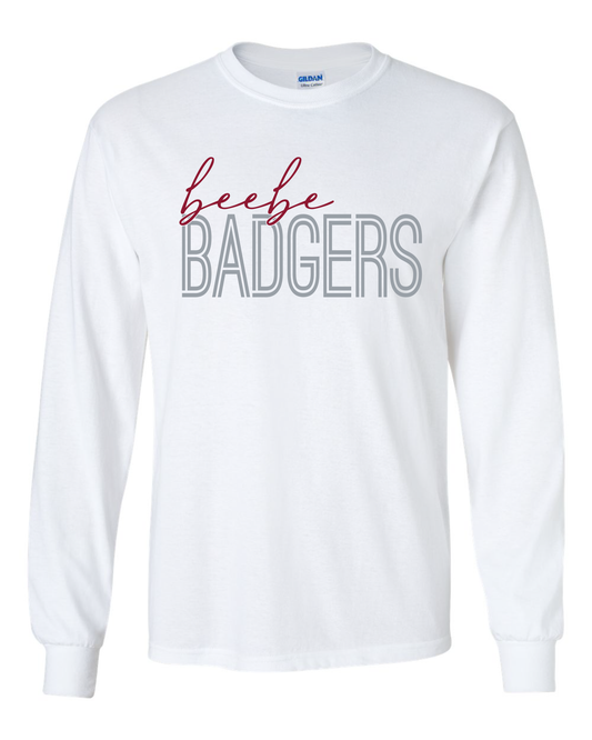 Beebe Badgers Long Sleeve Shirt