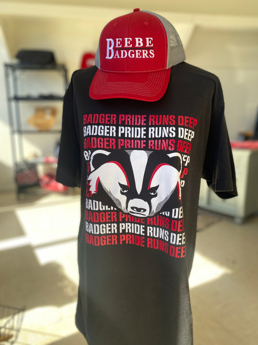 Badger Pride Runs Deep T-Shirt